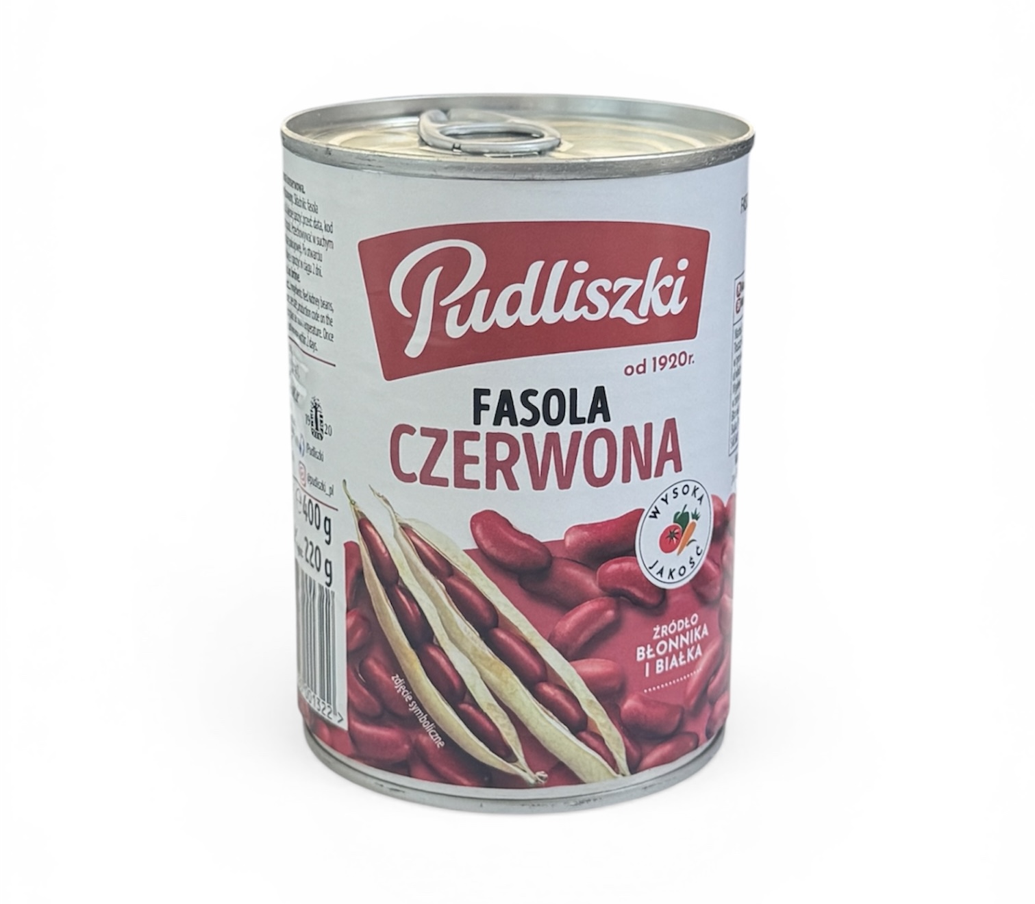 Pudliszki Fasola Czerwona 400g x 6st  (Rote Bohnen)