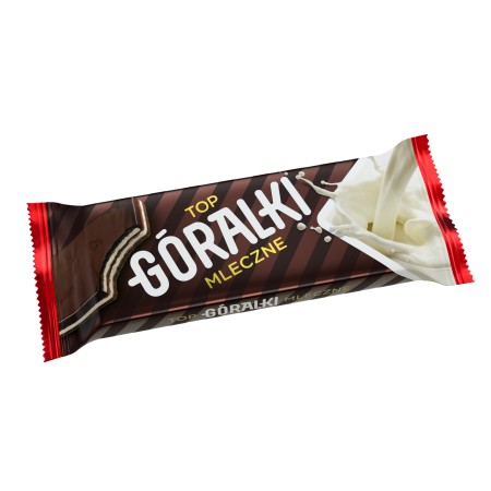 Goralki mit Milch 50g x 36 St knusprige Waffeln