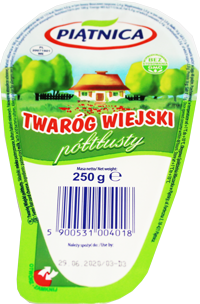 Pjatniza Tworog Halbfett 250 gr x 6 st Frischkäse