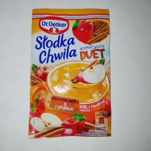 Chwila Apfel - Zynamon  31,5 gr   / 35 st  Dr.Oetker (Fruchtpudding)