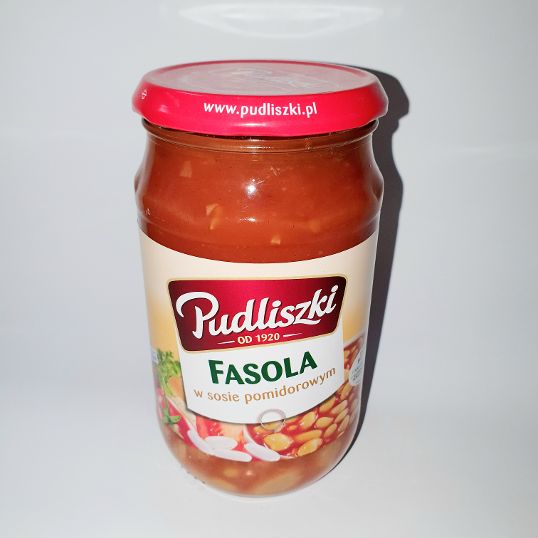Pudliszki Fasola w souse pomidorowem  520g x 8St.   ( Bonnen in Tomaten Sousse )