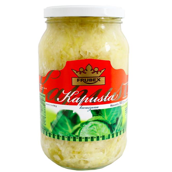 FRUBEX Kapusta kwaszona 900 ml x 8St. (Sauerkraut )