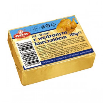 Ser Sertop  Kurczak  100 gr x 10 st  ( Hänchen Geschmack   Schmelzkäse )
