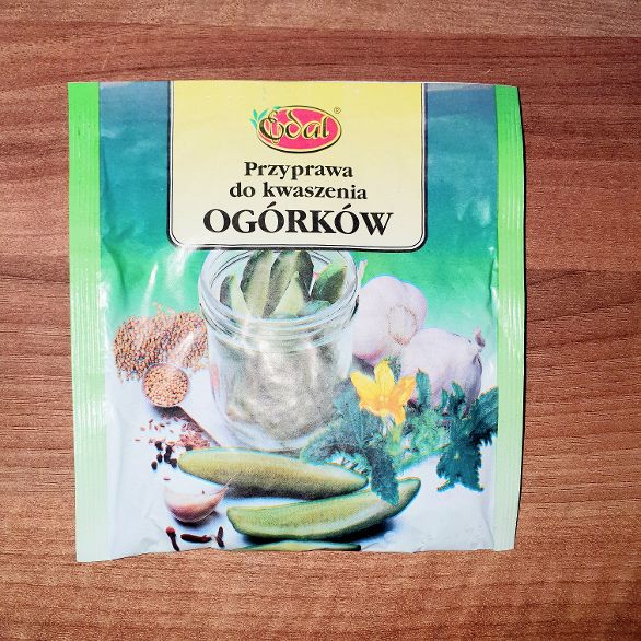 Edal  Mieszanka DO Ogorkow Kwaszonych Malosolnych  Konzerwowych 25 st x 50 gr
