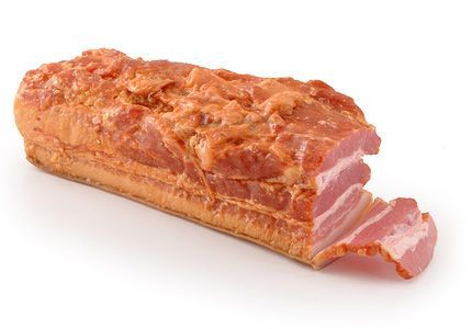 Bozek Parzony Slachetzki Korona    ( Geräucherte Bauchspeck )