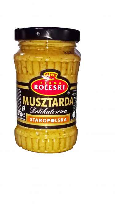 Mustarda Staropolska Roleski 175 gr x 10 st  Senf