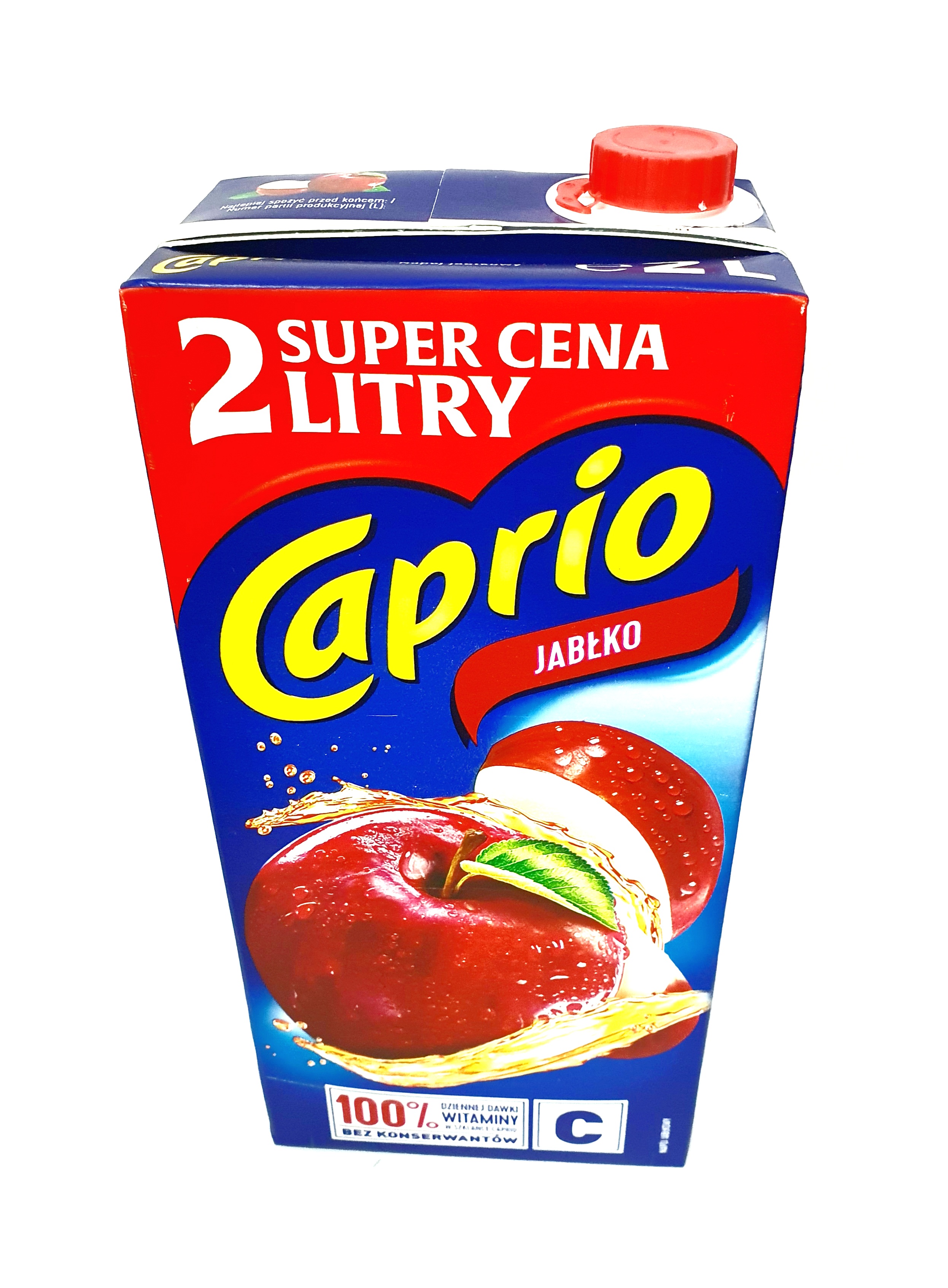 Caprio Saft 2 Litr x 6 st Apfelsaft