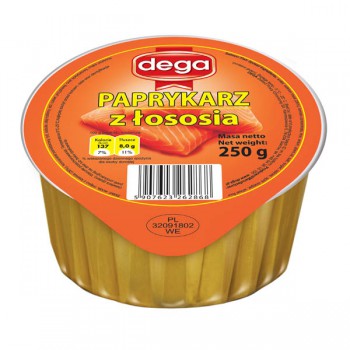 Dega Paprykasz z Lososia  250g x 12St.  (Lachs Konserve)