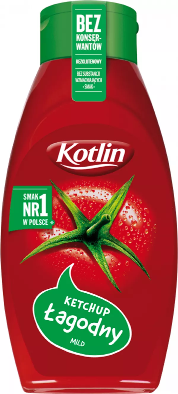Kotlin Ketchup Lagodny 650 g x 6 st
