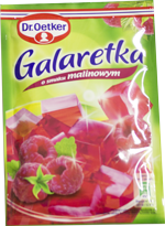 Dr.Oetker Galaretka o smak malinowym 30stk x 77g (Götterspeise)