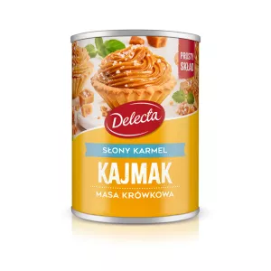 Delecta Masa Krowkowa o smaki Slony Karmel  400 g x 6 Stk