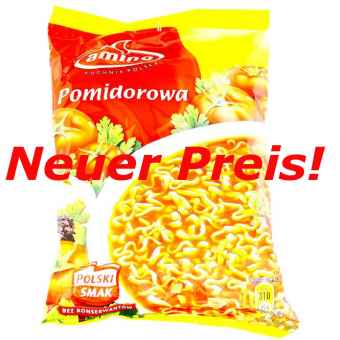 Amino Suppen Pomidorowa 61g x 22St. Instantsuppen / Tomatensuppe