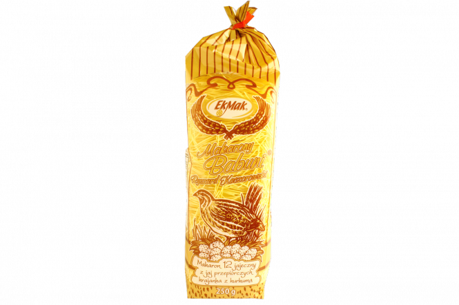 Ek Mak Makaron Nr 49 Krajanka 250g x 28 Stk  mit Wachteleier (Nudeln)