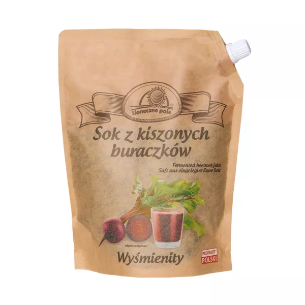 SLONECZNE POLE SOK Z BURACZKOW KISZONYCH 800ML KARTON