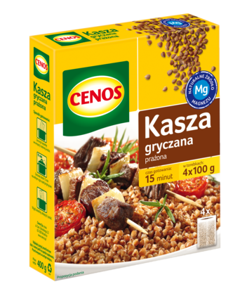 CENOS Kasza gryczana prazona 400g x 12St."    Buchweizen