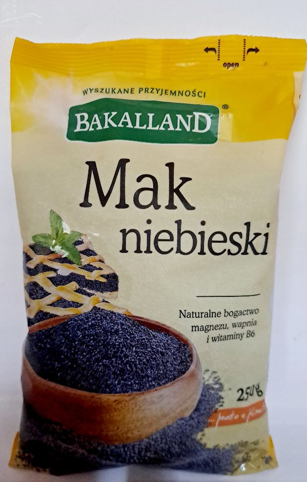 BAKALLAND MAK NIEBIESKI [250G*12]  Moon