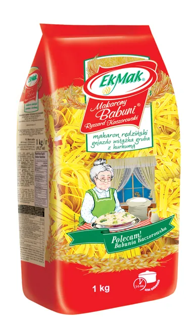 Ek Mak Makaron Nr 221 Gniazda Wstazki Cienka 1kg x 10 st (Nudeln)