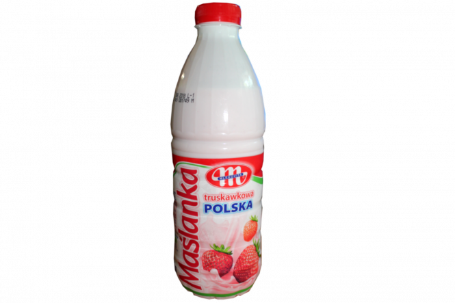 Maslanka Truskawka 1 l x 6 st Mlekovita    + Pfand DPG 0,25€