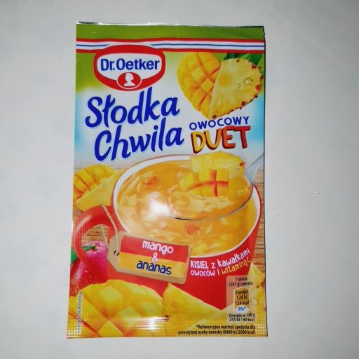 Dr.Oetker Chwila Mango - Ananas  32 gr   / 35 st (Fruchtpudding)