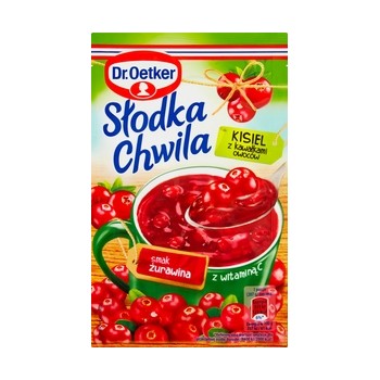 Dr.Oetker Chwila Zurawina/ Preiselbeere 32,5 gr   / 35 st  (Fruchtpudding)