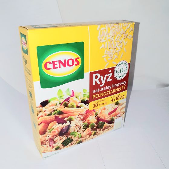 Cenos Ryz Naturaln brazowy 4*100 /12st