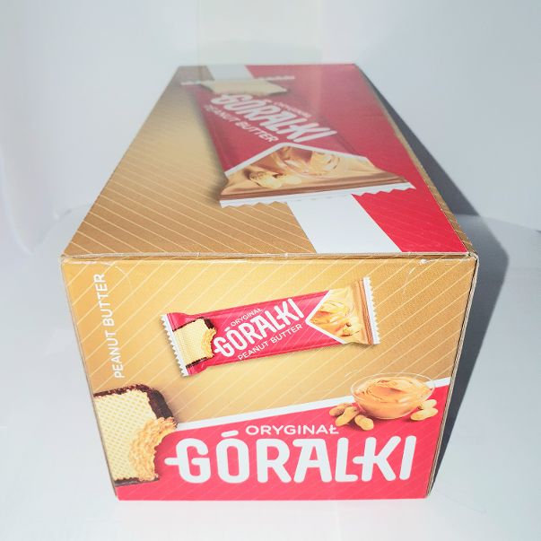 Goralki  peanut butter 50g x36 st knusprige Waffeln