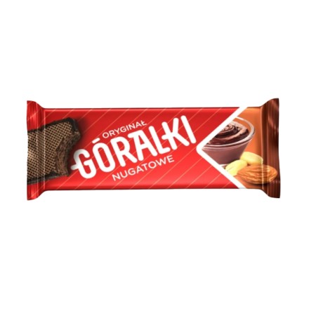 Goralki mit Nuggat 50g x36 st knusprige Waffeln