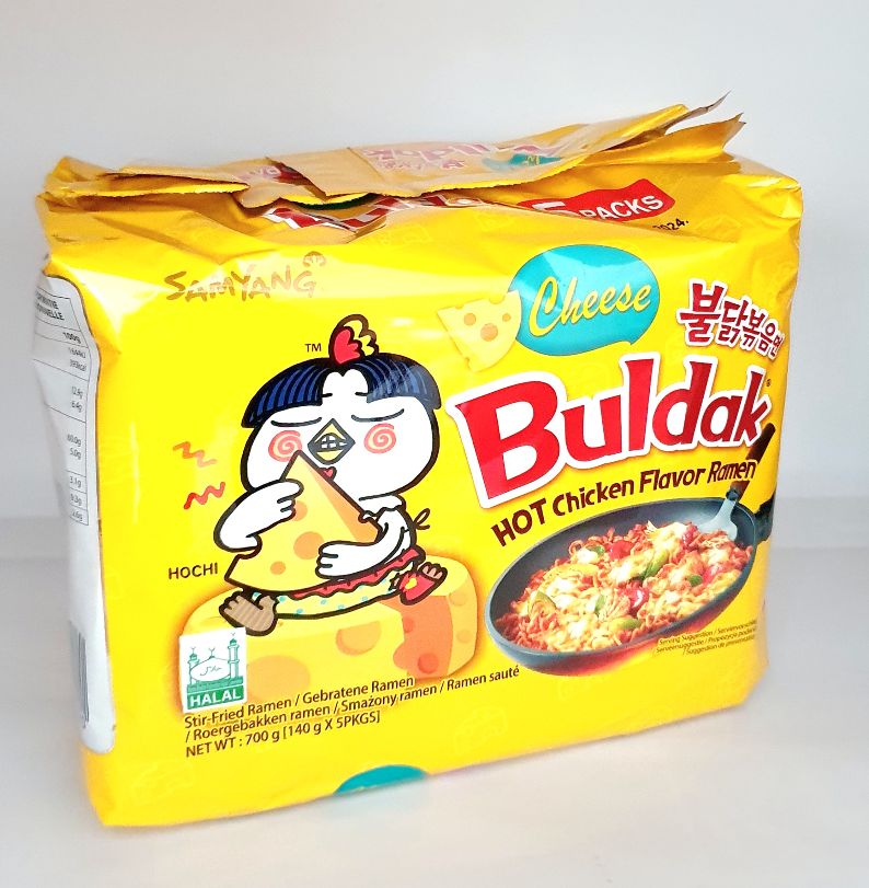 SAMYANG  Instant-Nudeln Cheese , 40 X 5 X 130 GEN NR letzte 780