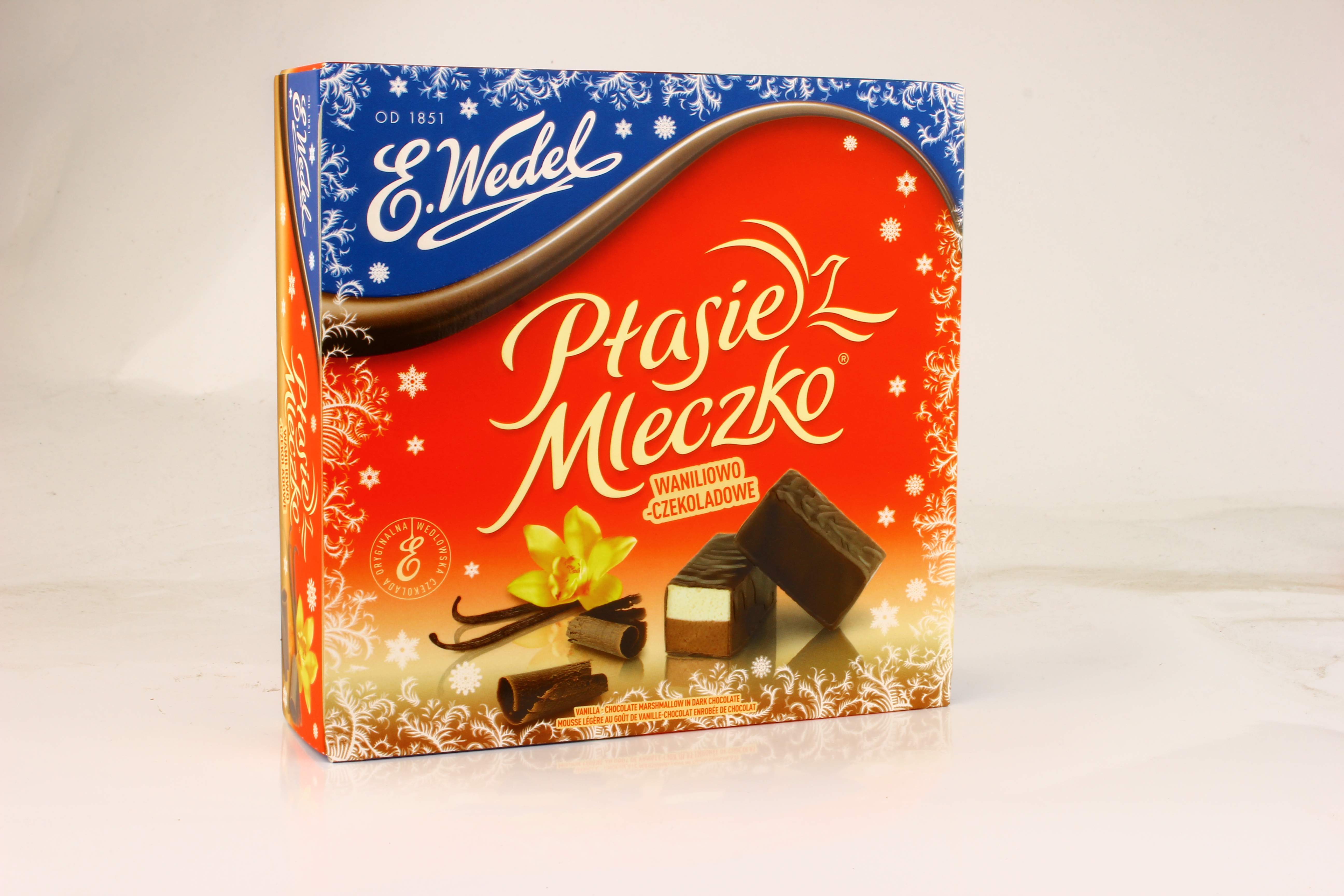 E.Wedel Ptasie Mleczko Caffe Latte 340g x 18stk / Vogelmilch mit Caffe Latte Geschmack