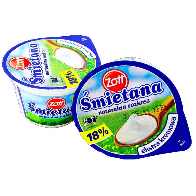Zott Smietana 18% 180g x 12St.  Schmand