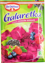 Dr.Oetker Galaretka o smak Owocow lesnych 25 s x 72g (Götterspeise)
