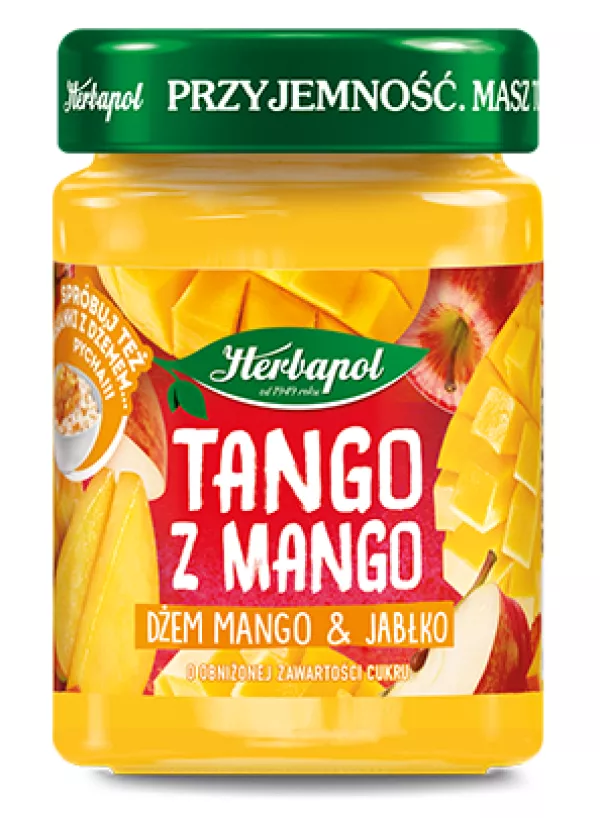 Dzem Herbapol Mango i Jablko 280 gr x 6st / Mango & Apfel Marmelade
