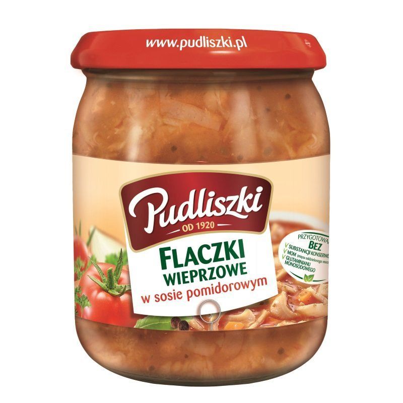 Pudliszki Flazki Wipersowe Pomidorowe 520g x 8St