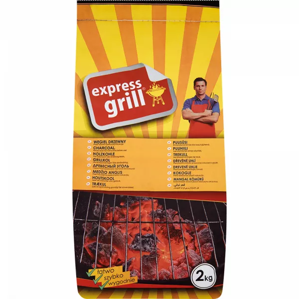 Express Grill HolzKohle 2kg