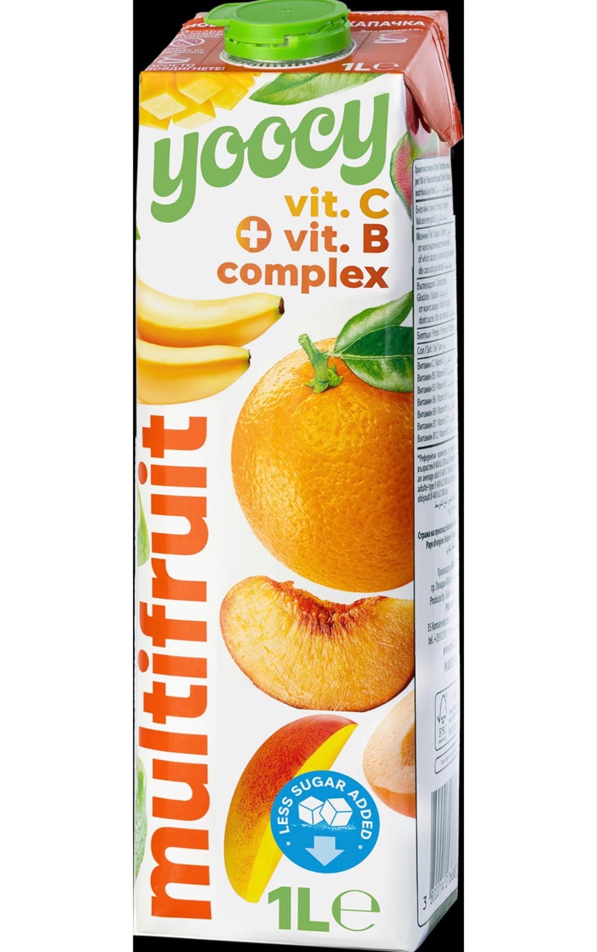 Youcy Multifruit Fruchtgetränk 1L x 6st (Multivitamin)