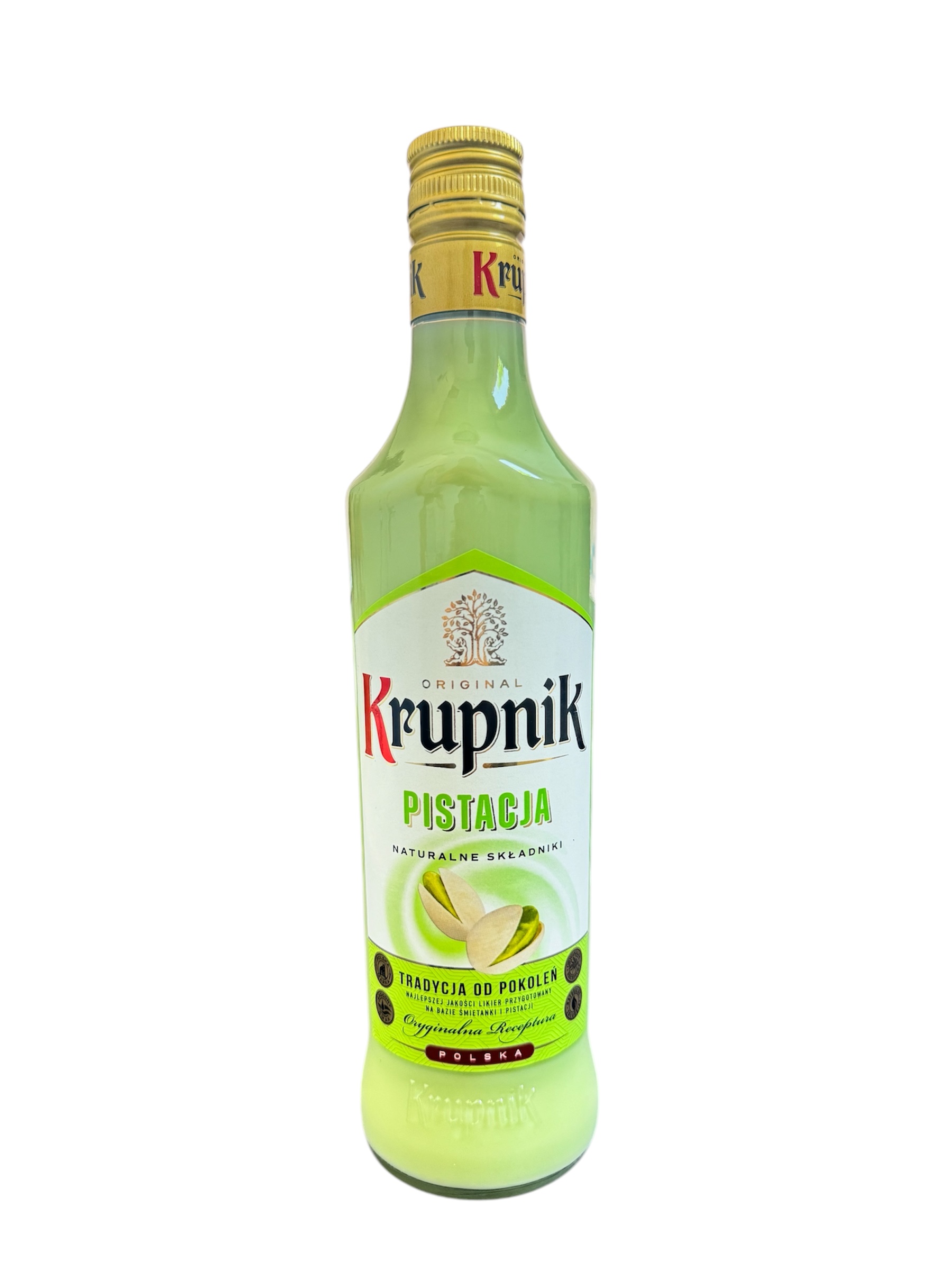 Krupnik Pistacja Naturalne Skladniki 500ml x 12st  16%Alk  (Pistazien Likör)