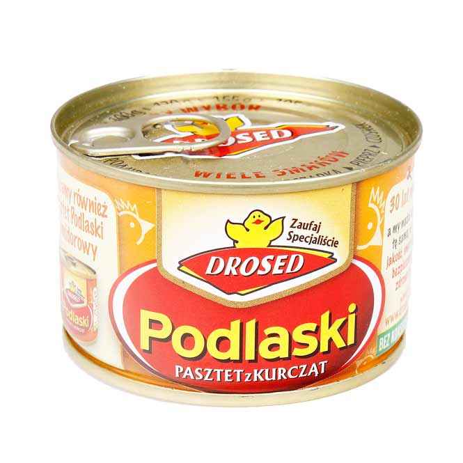 DROSED Podlaski Pasztet z Kurczat 155g x 12St