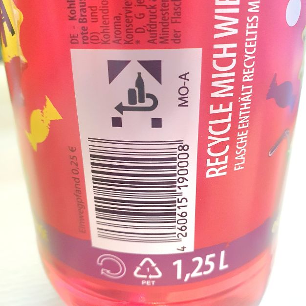 Oranzada czerwona  DPG (rot) 1,25 L x 6 St  + PFAND 0,25€