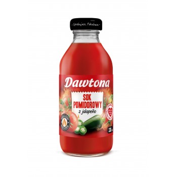 Dawtona Sok pomidorowe z Jalapeno  330mlx12st  ( Tomaten Saft mit jalapeno)