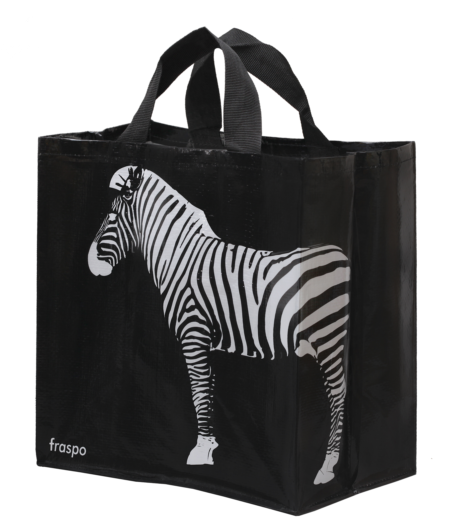 Fraspo Torba Tragetasche z PP Animals Zebra mix 2k