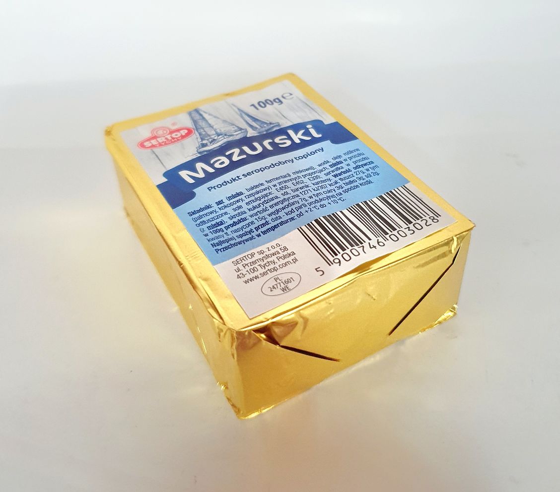 Ser Sertop  Mazusrki  100 gr x 10 st    ( Schmelzkäse )