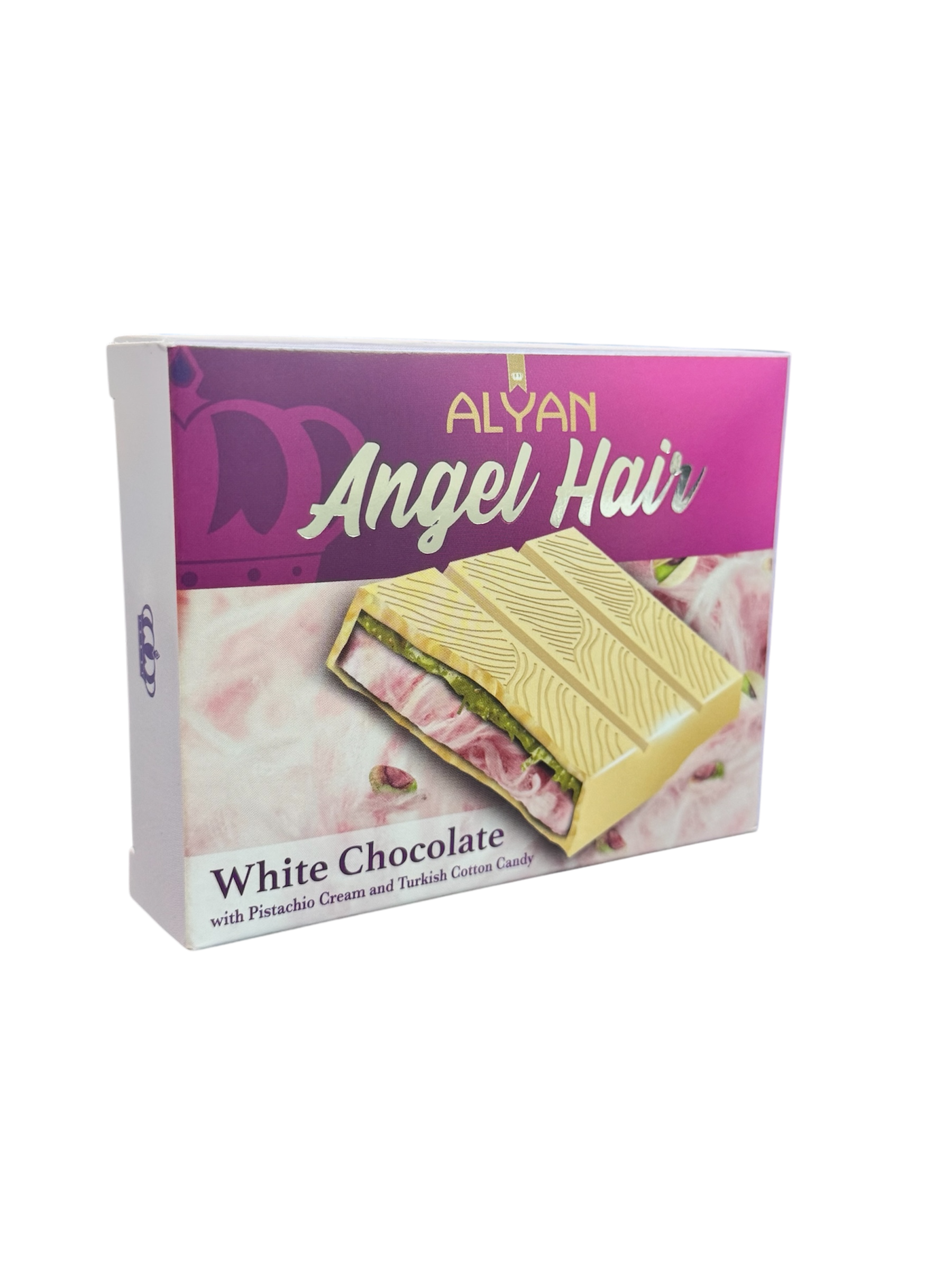 Alyan Angel Hair White  80g x 12st ( Weise Dubai Schokolade mit Engelshaar)