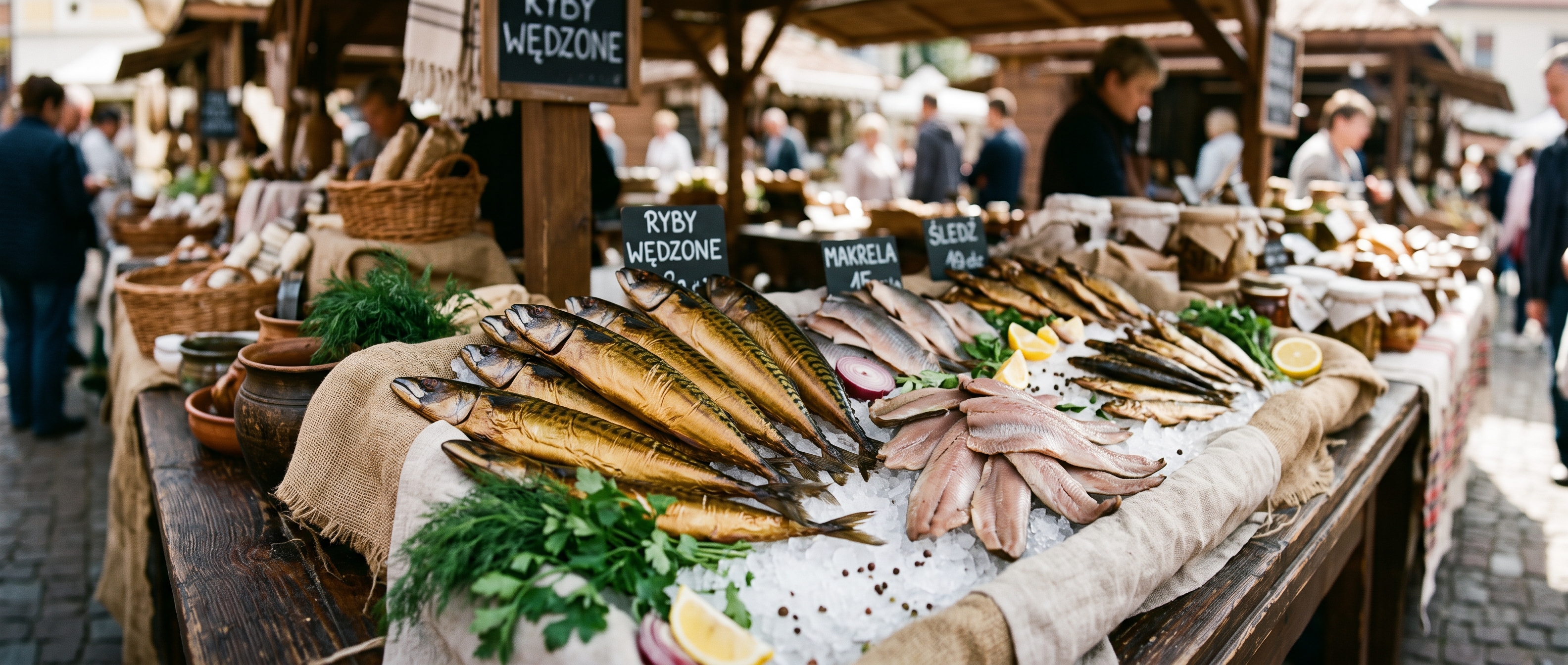 Polnische Geräucherte Fisch