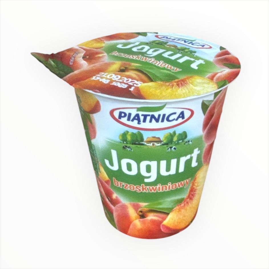 JOGURT Broskwinia  150 gr x 20 st Piatnica  ( Pfirsich )