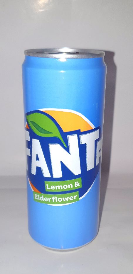 Fanta Lemon & Elderflower   0,33 Litr x 24 st  (  +0,25 € Pfand DPG )