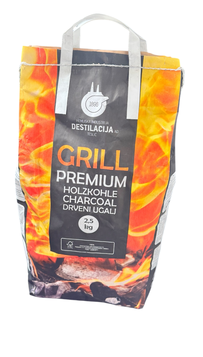 Destilacija Premium Grill Kohle 2,5kg
