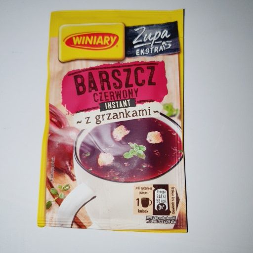Smaczna Zupa Winiary Barcz Zerwoni INSTANT 13 gr x 40st / Rote Beete - Tassensuppe