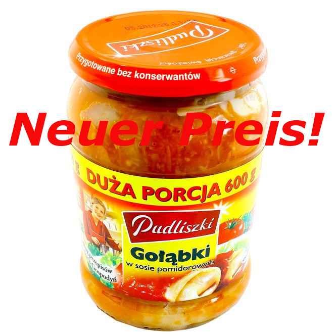 Pudliszki Golabki w sosie pomidorowym 500g x 8St.