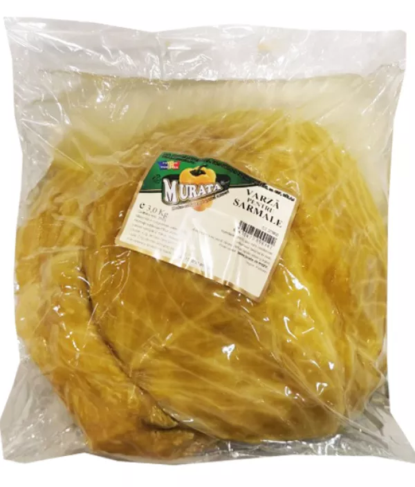 Kapusta Kiszona ca.3 kg st (karton 5st )  GLOWKA -VARZA Murata Capatana  RUMUNI