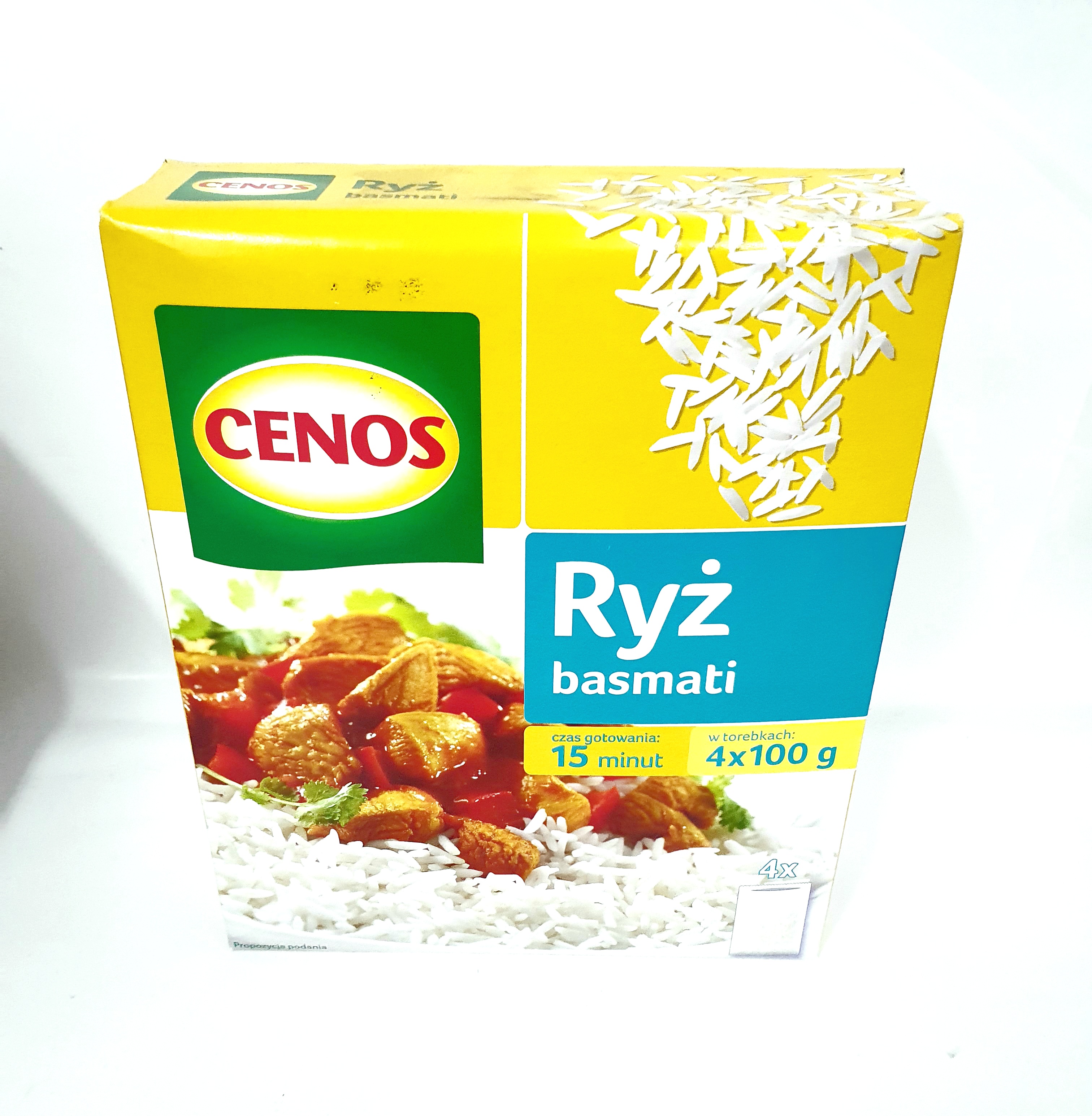 Cenos Ryz Basmati/ Basmati Reis  4*100g /12st